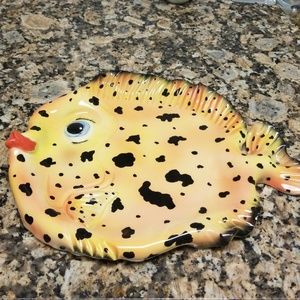 Tropical fish plate